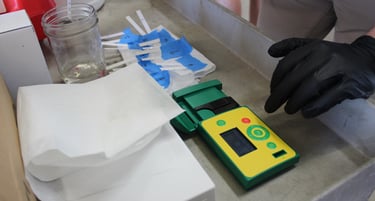 Chemical test strips