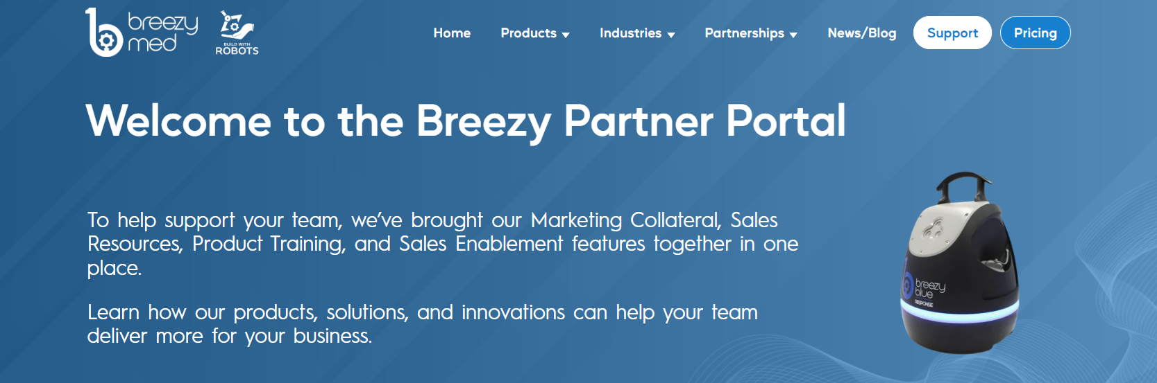 Partner Portal banner